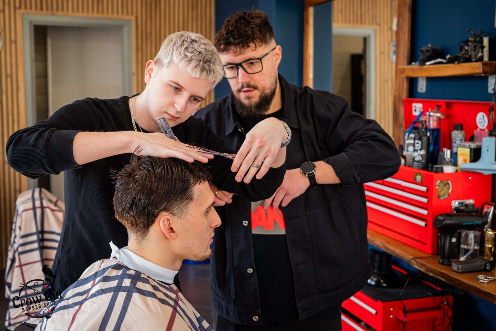 Fotel barberski Crow Cut Starogard Gdański